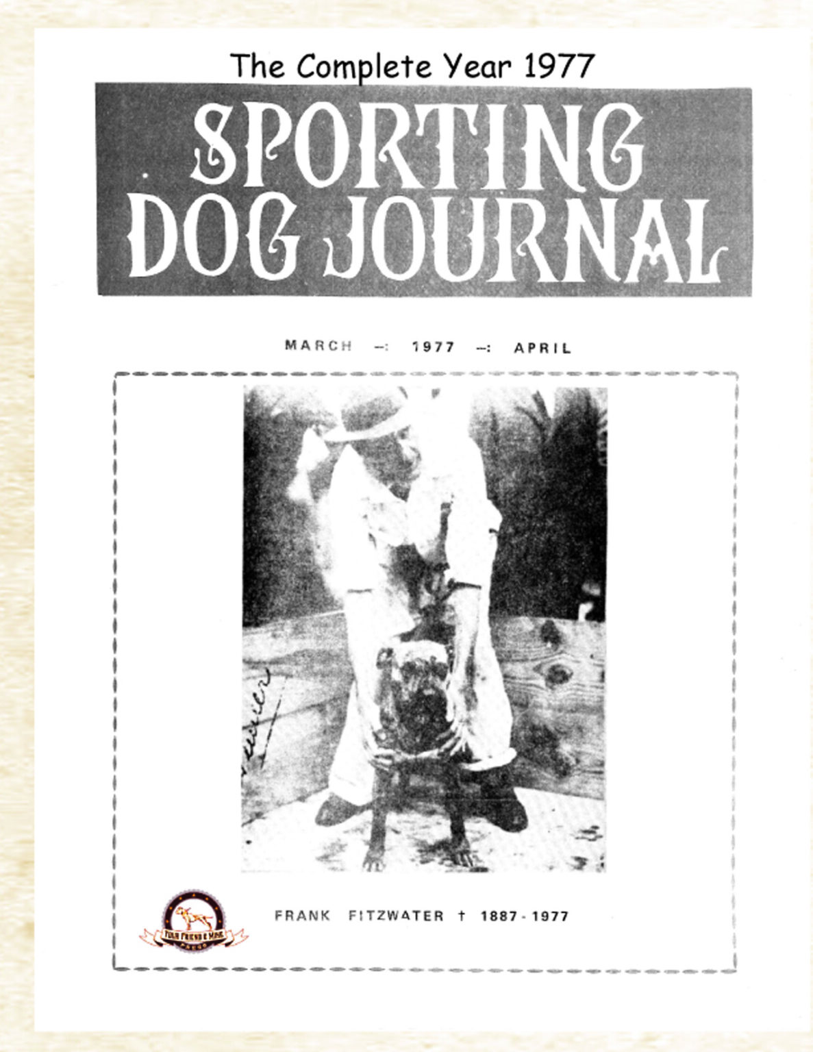 SPORTING DOG JOURNAL 1977 APBT Books