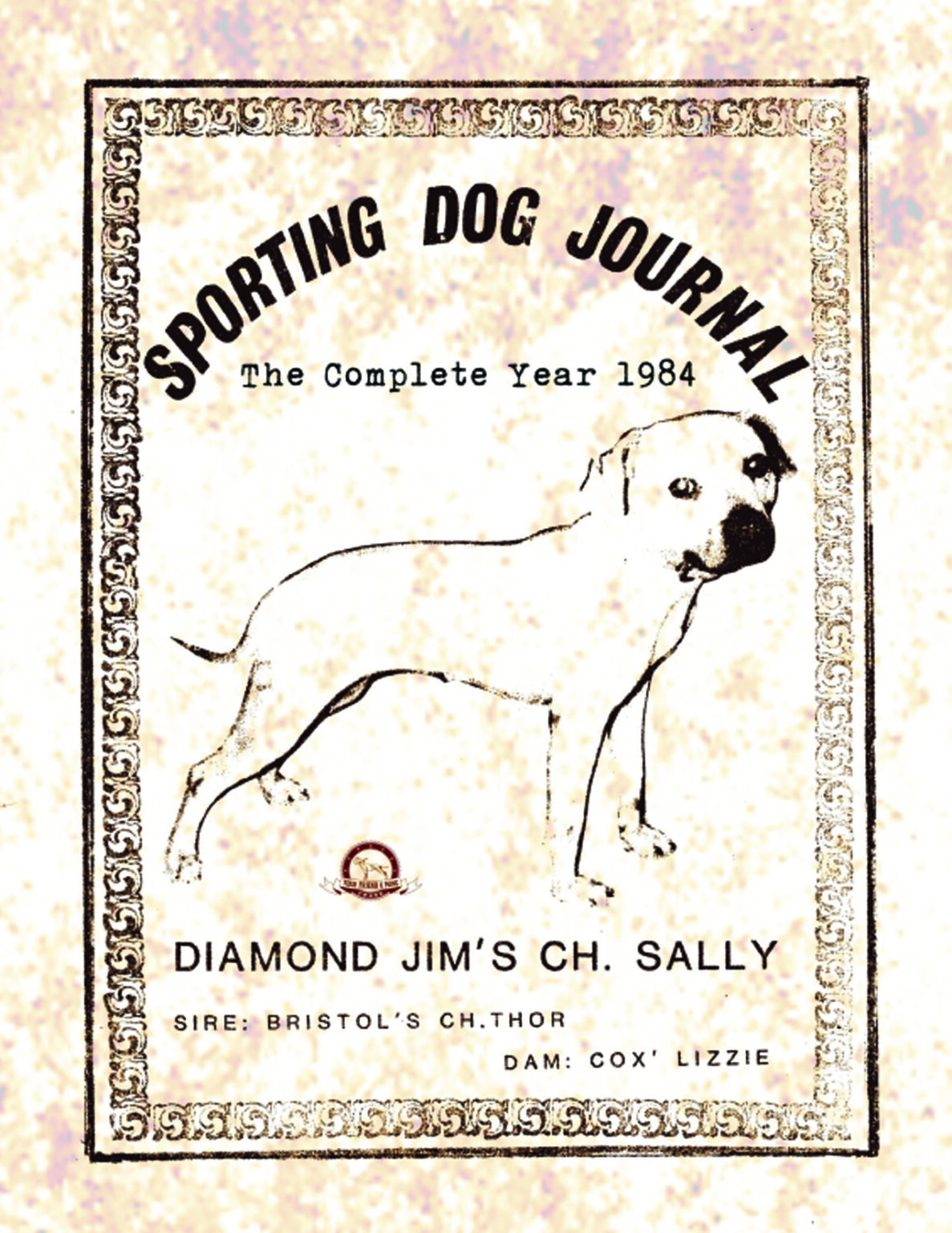 SPORTING DOG JOURNAL 1984 APBT Books